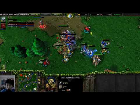 Zhouxixi (NE)  vs KnOfF (Orc) - WarCraft 3 - WC2439