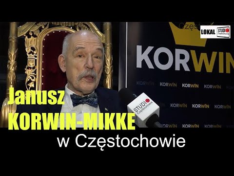 Częstochowa 2022 - KORWIN-MIKKE i słynny ŚRODEK NA PRZECZYSZCZENIE