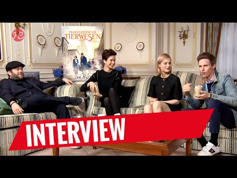Eddie Redmayne, Alison Sudol, Dan Fogler, Katherine Waterston Interview | PHANTASTISCHE TIERWESEN