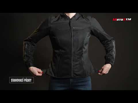 Dámská bunda na motorku Shima Openair černá