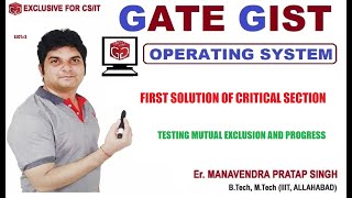 critical section first solution