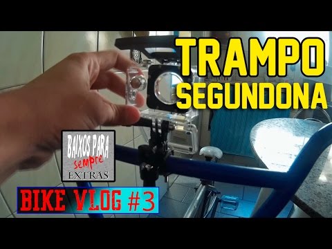 indo pro trampo na segunda feira bike vlog #3 / baixos para sempre extras