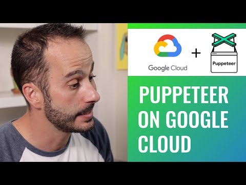 How to use puppeteer on Google Cloud Functions