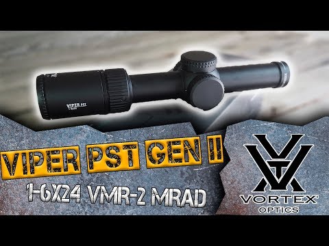 Vortex Optics Viper PST Gen II 1-6X24 VMR-2 MRAD SFP Vortex Optics Viper PST Gen II 1-6X24 VMR-2 MRAD SFP