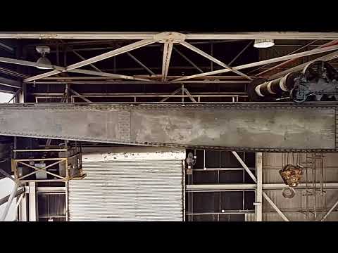 Morgan Engineering Company 15 ton trolley crane at The William B. Pollock Co. / Penguin City Beer