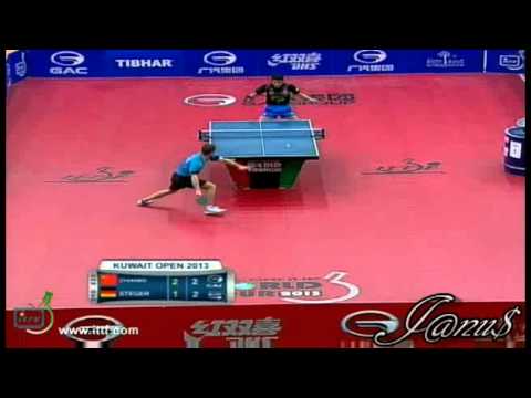 2013 Kuwait Open (ms-qf) STEGER Bastian - ZHANG Jike [Full Match/Short Form]