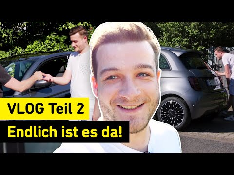 Er ist da! | Übergabe und Spritztour mit dem Fiat 500 Elektro – präsentiert von Yello
