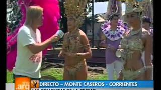 preview picture of video 'Vivo en Argentina - Monte Caseros - Corrientes 08-02-12 - Carnavales'