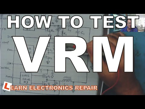 How To Find Short Circuit VRM MosFET With An ESR Meter