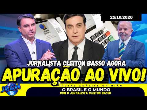 AO VIVO! APURAÇÃO TSE RESULTADO SEGUNDO TURNO DAS ELEIÇÕES 2026 PARA PRESIDENTE: FLÁVIO VS LULA