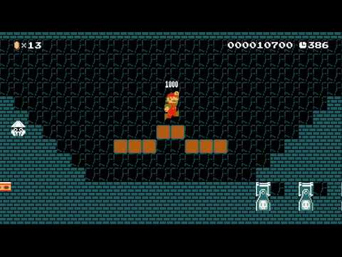 1-EX:Through the Walls by Myuu - Mew Mew Mario - SUPER MARIO MAKER - NO COMMENTARY 1ay