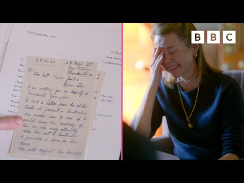 Anna Maxwell Martin’s harrowing family story of separation | Who Do You Think You Are? - BBC