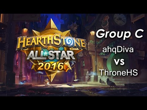 Hearthstone ALLSTAR Group stage Day 3 - ahqDiva vs ThroneHS