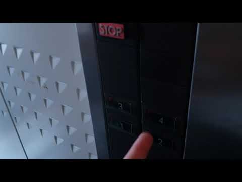 Very Nice 1993 KONE Novel Traction Elevator at Teerikatu 2A, Lahti, Finland