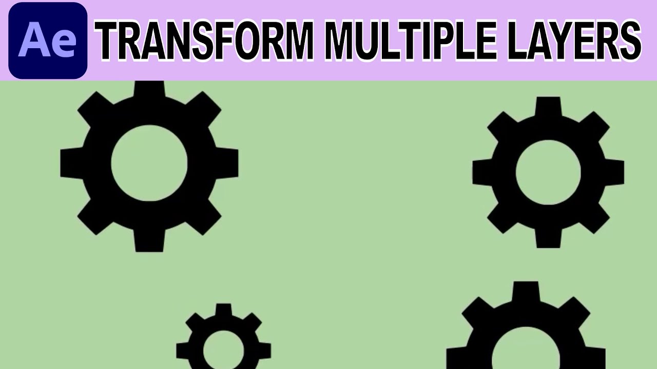 Mastering Bulk Animations in After Effects | Parenting Layers with Null Object Tutorial