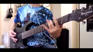 Abominable Putridity--Wormhole Inversion guitar cover (with tabs) (Ibanez RGIF7)