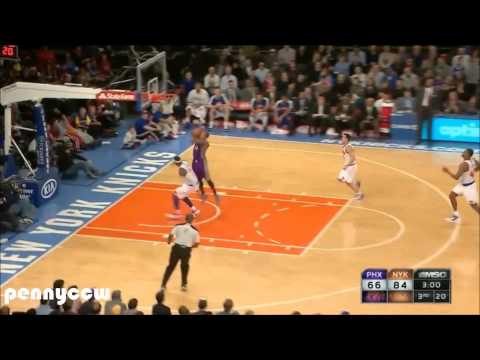 Carmelo Anthony Hustle plays, Crossover move vs Suns (2012)