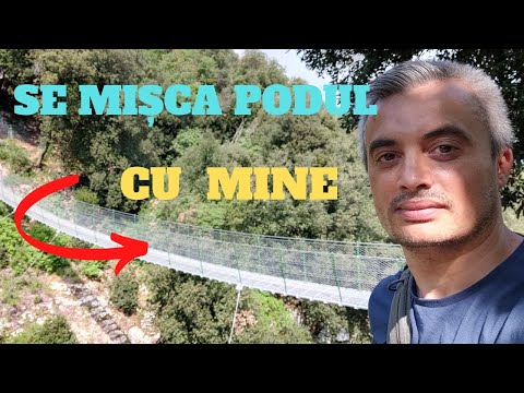 Podul Tibetan aflat pe Lacul de Garda 🤗