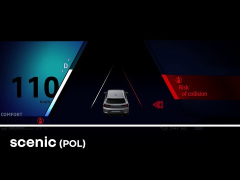 zapobieganie awaryjnemu opuszczeniu pasa ruchu - Scenic E-Tech electric - Renault