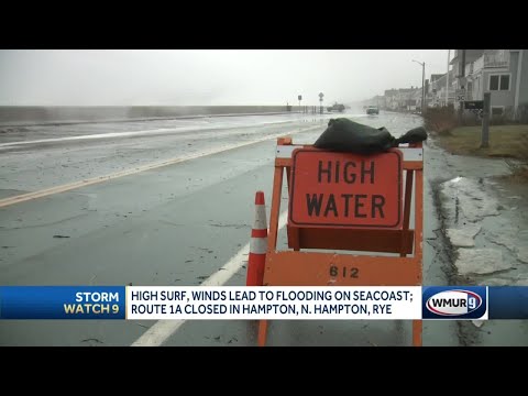 High surf, winds lead to flooding on Seacoast