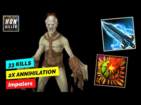 HoN The Madman NULLFIRE BLADE with HELLFLOWER