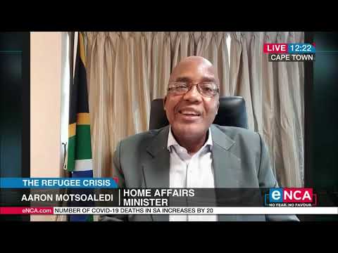 Motsoaledi speaks on refugee situation The Refugee Crisis