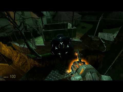 Destructive Testing: Half Life 2. Dog's Toy in Ravenholm