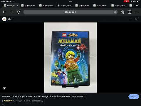 Happy Late 6th Anniversary to Lego DC Comics Super Heroes Aquaman Rage of Atlantis (2018)