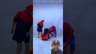Coringa pisou o urso do homem aranha #shorts #spiderman