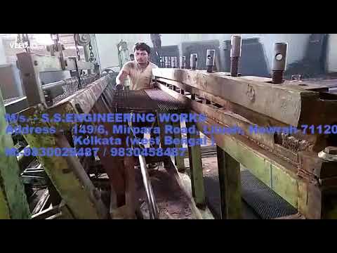 Large Crimped Wire Mesh Weaving Machine 2 mtr