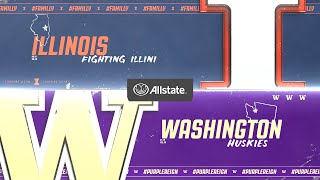NCAA College Football 26 - Illinois Fighting Illini Vs Washington Huskies PS5 Simulation Week 9