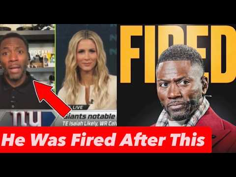 Moment Before Ryan Clark FIRED MID-SHOW BY ESPN During NFL Live