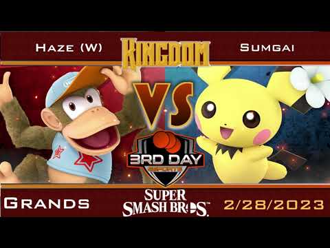 Haze [W] (DiddyKong,R.O.B.) vs Sumgai (Pichu) Grand Finals@ Kingdom The Weekly #135