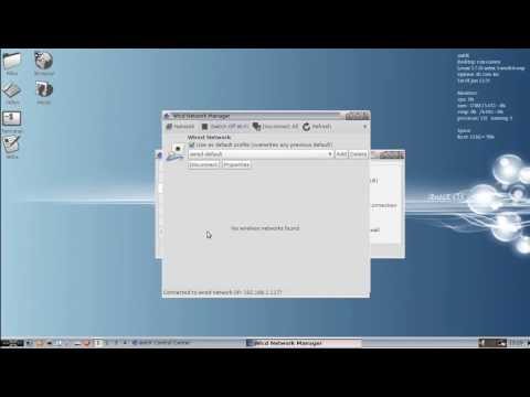 Antix 13 - Set up your wireless (wifi) network connection
