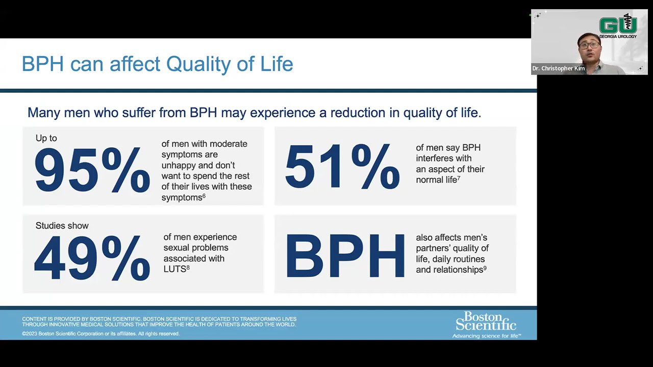 BPH / Enlarged Prostate Seminar | Dr Christopher Kim