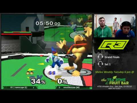 BM10 Grand Finals - emoDinosaur (Falco) v OE | runescape (Donkey Kong and Fox)