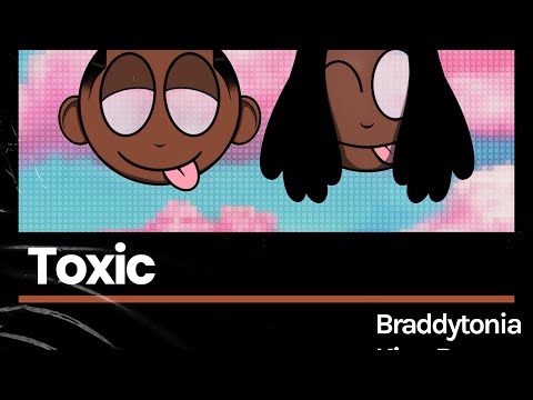 King Beamo x Braddytonia - Toxic ( VISUALIZER )  LYRIC VIDEO