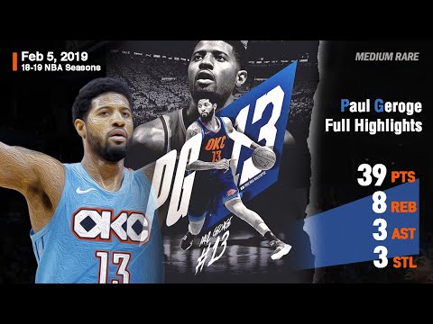 Paul George Full Highlights l OKC Thunder vs Orlando Magic l Feb 5, 2019 l 18-19 NBA Seasons