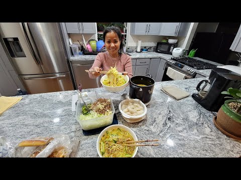 Cook And Eat Nom Ban Chok Khmer Noodle