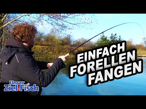 Grandpa Ovens needs trout! Simple at the fishing pond - Our goal is fish - The fishing school