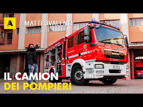 I segreti del CAMION dei POMPIERI | Come funziona l'APS Man-Bai dei Vigili del Fuoco