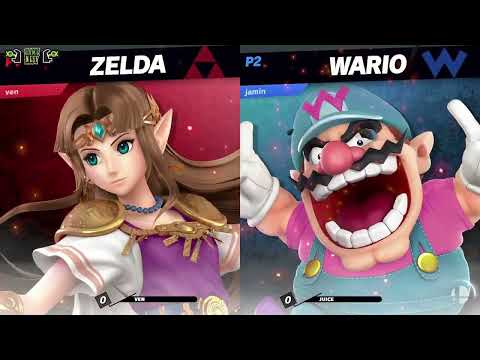 ven (Zelda) vs Juice (Wario) | Winners Finals | Smash It Up 91