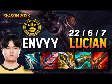 LSB Envyy LUCIAN vs ZERI ADC - KR Ranked