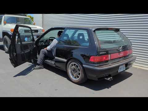 HKS Exhaust on 1991 Civic Si