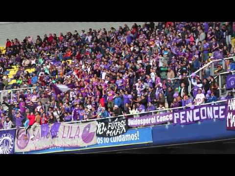"BARRA LOS LILAS (DEPORTES CONCEPCIÓN VS LA SERENA)" Barra: Los Lilas • Club: Club Deportes Concepción