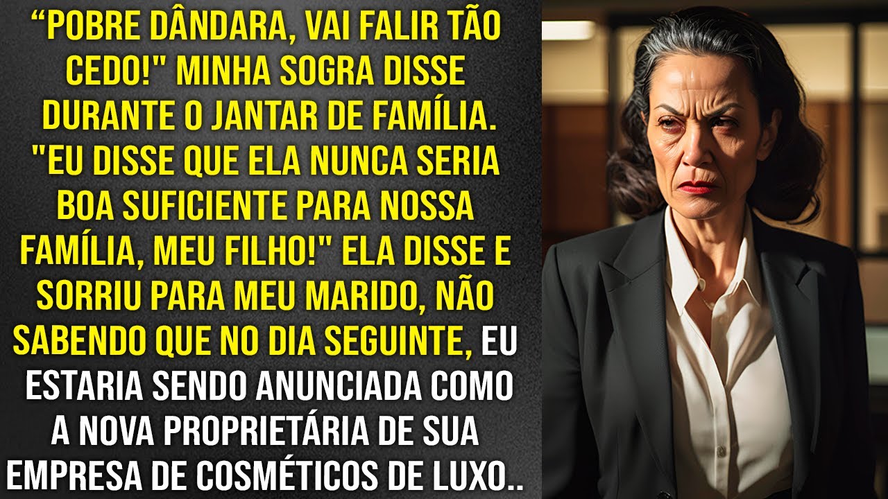 Minha SOGRA SABOTOU secretamente meu negócio para me FALIR, mas não sabia que eu comprei sua empresa