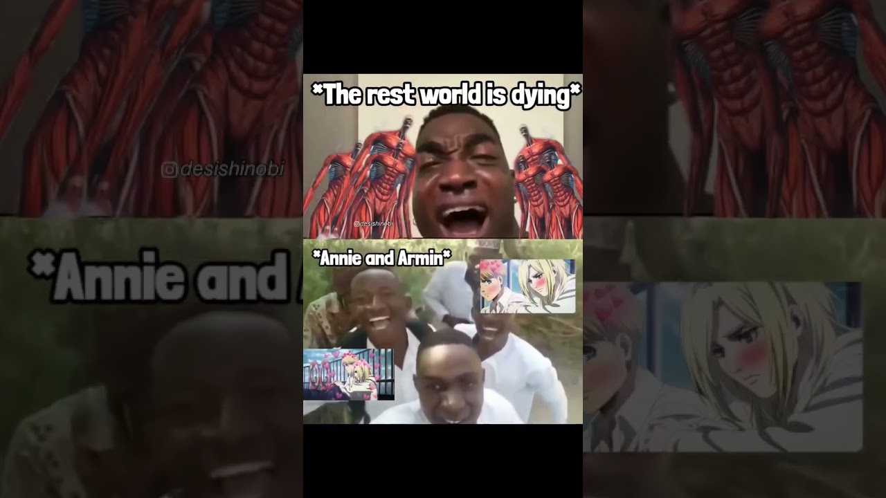 Whole World vs Armin And Annie #shortsvideo #shorts #aot #erenyeager #tatakae #armin #annie