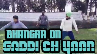 Gaddi ch yaar | kamal.khaira new song | new bhangra by Khanne wale bhangrchi