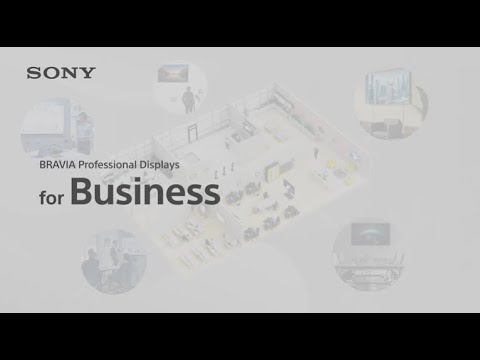 Just Announced: Sony's BRAVIA Professional Displays BZ-P Series for Corporate Environments