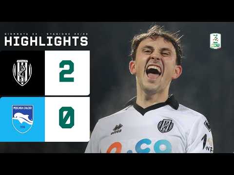Cesena-Pescara 2-0 | BERTI da fuori e la prima di FRANCESCONI in B | HIGHLIGHTS Serie BKT